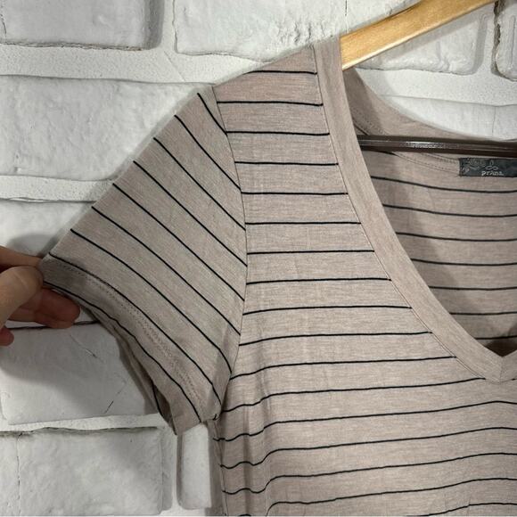 Prana Foundation Striped V Neck Dress Size XS - Picture 10 of 10